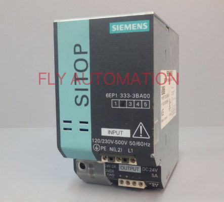 SIEMENS 6EP13333BA00 SITOP PSU200M 5 A Stabilized Power Supply Input 120/230-500 V AC Output 24 V DC/5 A