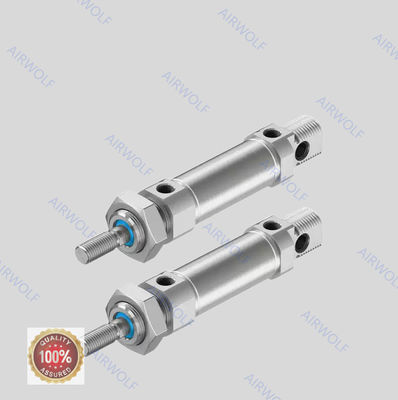 Lightweight ISO6432 Mini Stainless Steel 0.15-1 MPa DSNU ATEX-certified Pneumatic Cylinder 196045 559327 DSNU-63-50-PPS-A