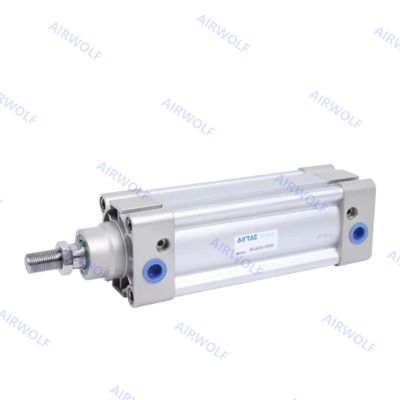 AIRTAC ISO15552 Aluminum Standard Cylinder Double Acting SAI SAID SAIJ Bore 32mm To 200mm Stroke 10mm To 2000mm SAI80X150S SAID200X400S