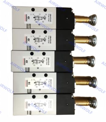 Camozzi 3/2 5/2 Way Solenoid Valve 1/8 1/4 Port 24V DC 230V AC 334-015-02 344-015-02 358-015-02 354-015-02 334-015-02-G77 334-015-02-G7J 334-015-02-G7K 334-015-02-G73 334-015-02-G72 344-015-02-G77