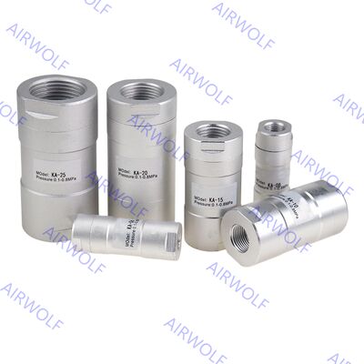 KA Series KA-25, KA-32, KA-40, KA-50 Air Flow Control One-way Check Valve 1", 1"1/4, 1"1/2, 2"
