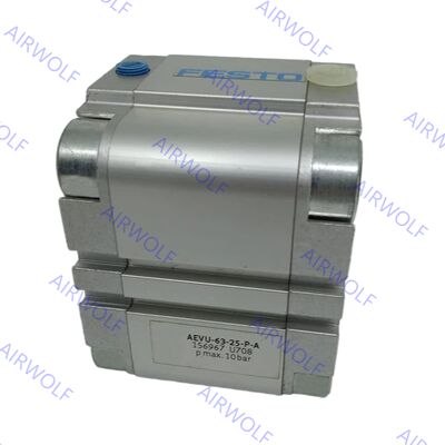 AEVU-63-10-P-A AEVU-63-10-A-P-A,-15,-20,-25 Festo Single-Acting Compact Cylinder