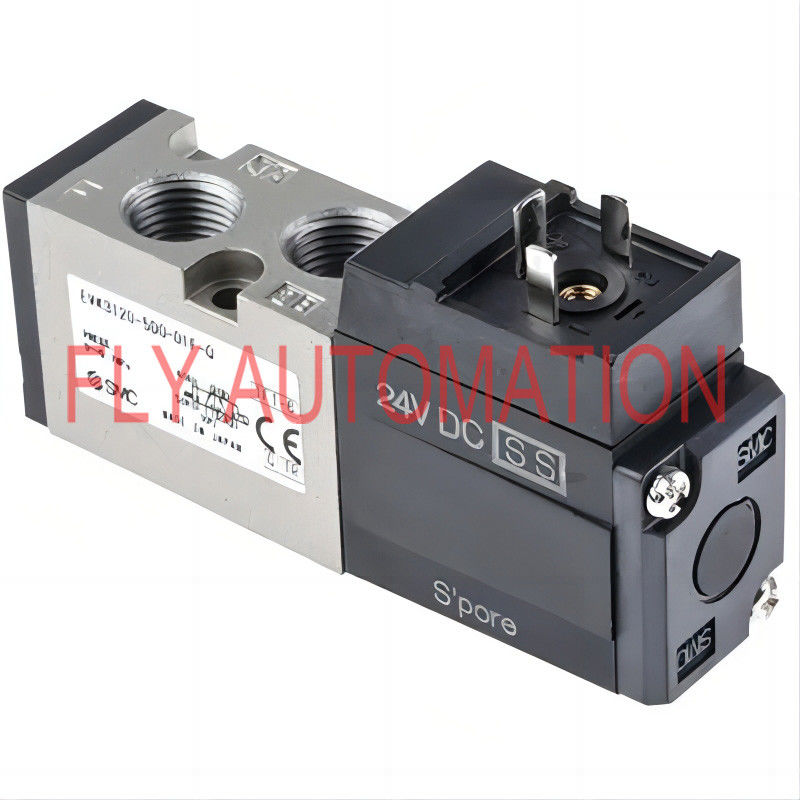 SMC EVK3120-5DO-01F-Q 4 Way Body Ported VK3000 Solenoid Valve 4/5 Port