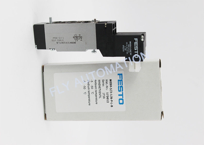 MEBH-5/2-1/8-P-L-B 173012 Festo Pilot Valve Aluminium 600 L/Min J758 5/2 Way