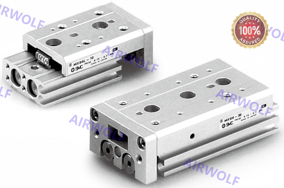 SMC kompakt olarak entegre hassas hava kaydırma masası MXS8-10A MXS12-100AT MXS16-100BS MXS20-100AT MXS8-20A MXS12-10BS MXS16-125BS MXS20-125AT