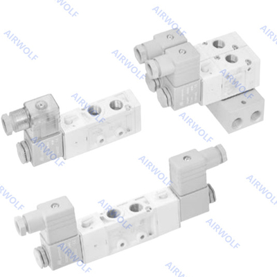 Mindman 5/2 Way 3/2 way Alüminyum DC24V AC220V AC110V DC12V MVSC-220-4E1 MVSC-220-4E2 MVSC-220-4E2-DC24-L