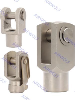 AIRTAC dökme çelik Y Knuckle Cylinder Joint Accessory with M3 M4 M5 threads for Pneumatic Cylinders (Pneumatik silindirler için M3 M4 M5 iplikleri olan AIRTAC dökme çelik Y knuckle silindir ortak aksesuarı)