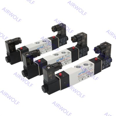 5/2,5/3 Yol Airtac Electric Solenoid Vanalar 4V110-M5 4V110-06-4V130C/e/p-06, 4V120-06