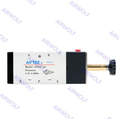 5/2,5/3 Yol Airtac Electric Solenoid Vanalar 4V310-08, 4V320-08-4V330C/e/p-08, 4V310-10